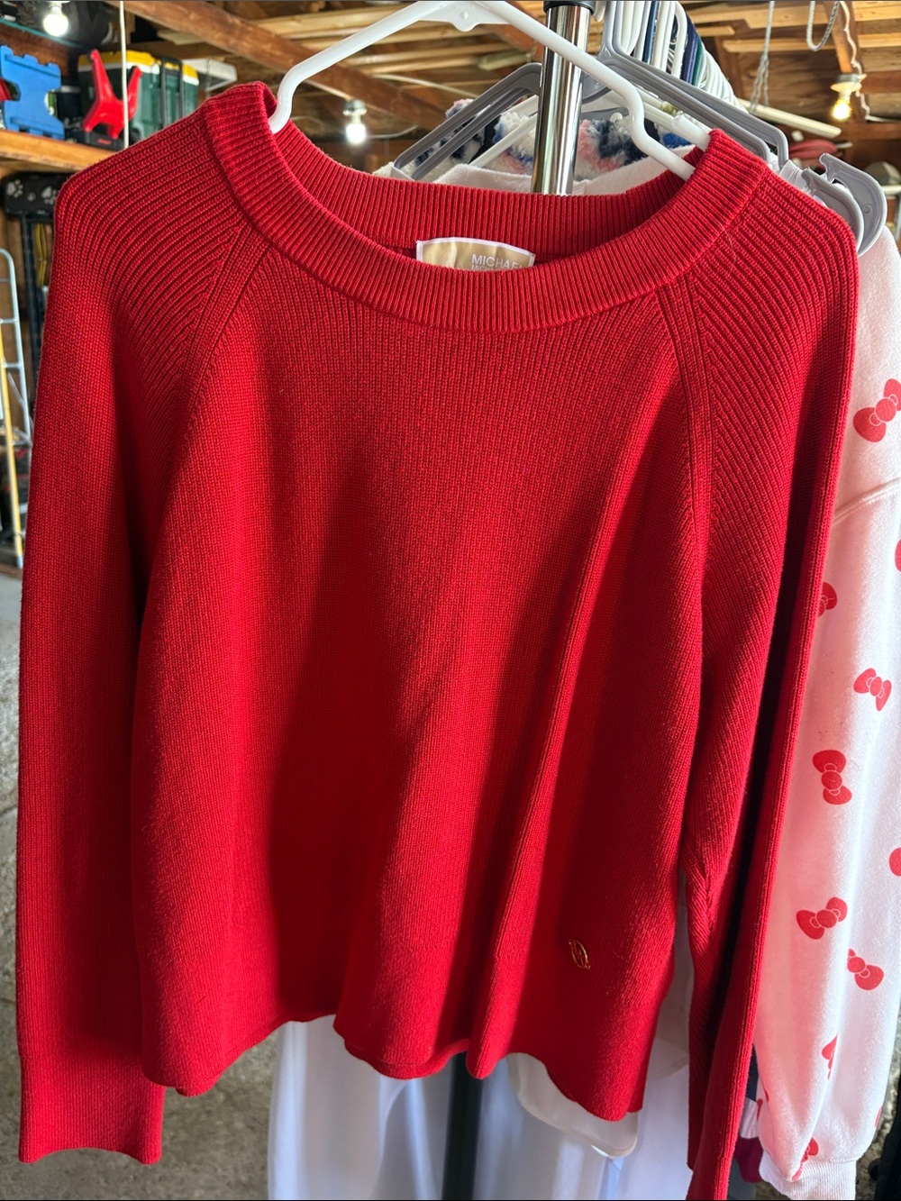 Michael Kors Red Sweater